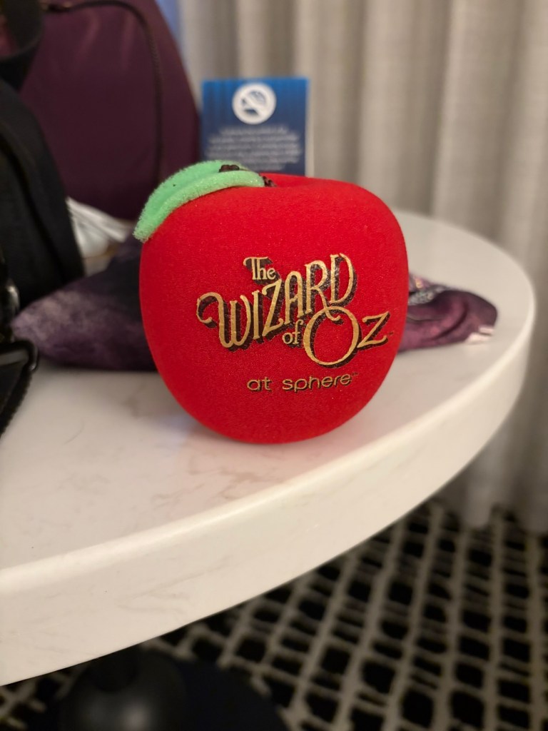 Apple from The Wizard of Oz at The Sphere
